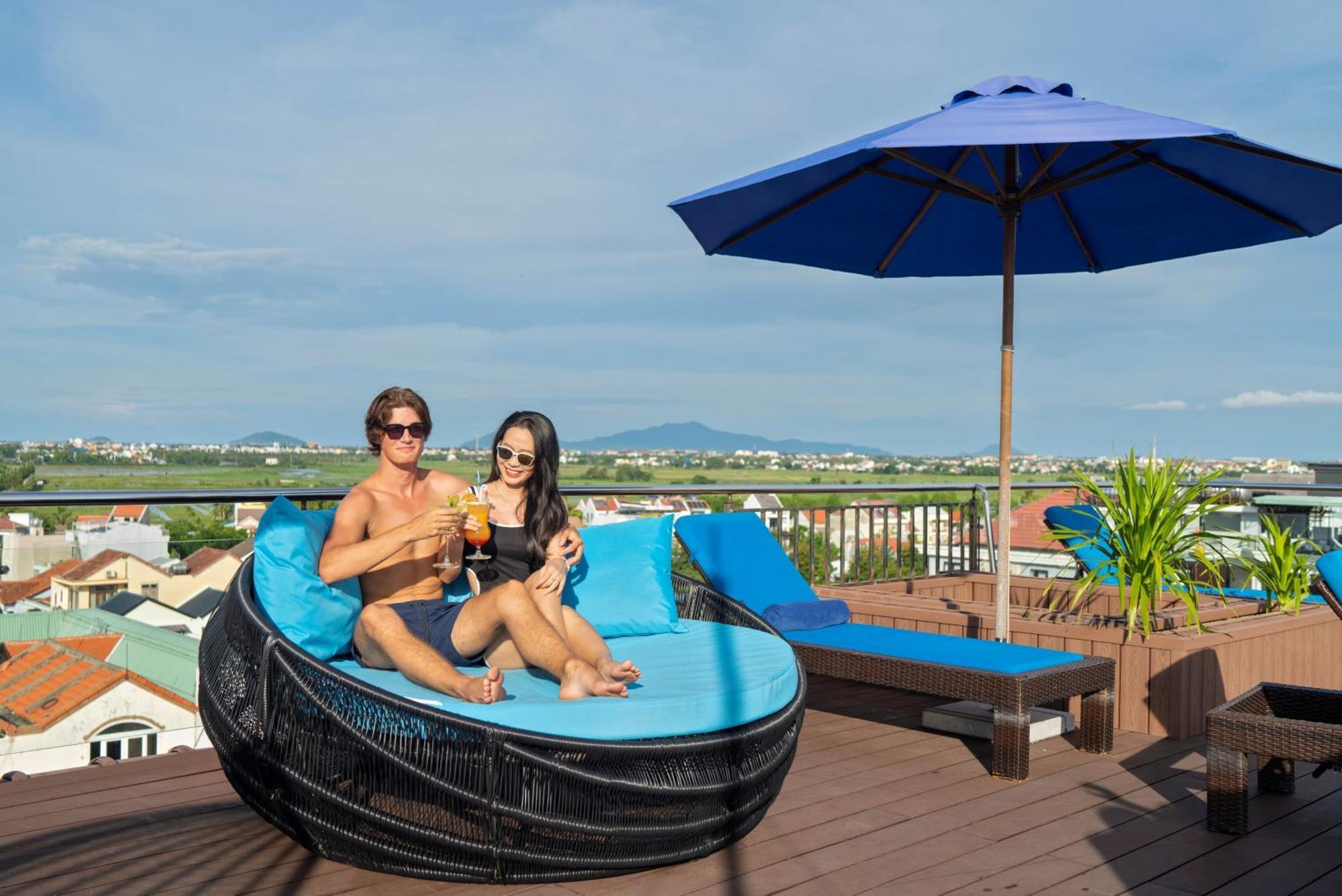 Qualia De Hotel Hoi An - Rooftop Bar City View 외부 사진