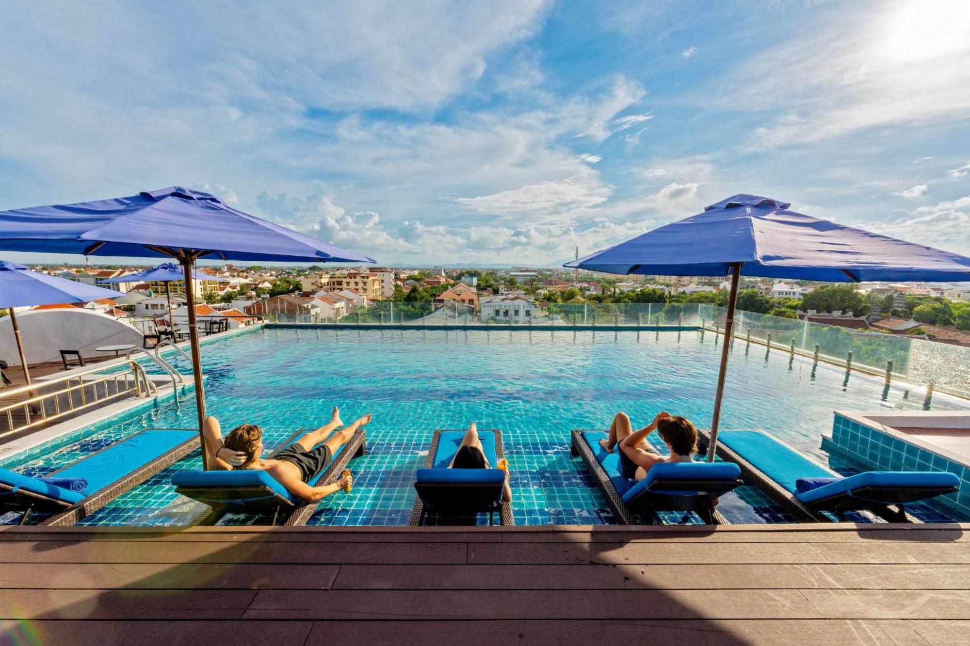 Qualia De Hotel Hoi An - Rooftop Bar City View 외부 사진